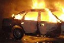 В Москве опять сожгли автомобили